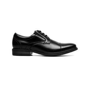 Nunn Bush Cap Toe Oxford Mens Black Lace Up Dress Shoes Size 11.5